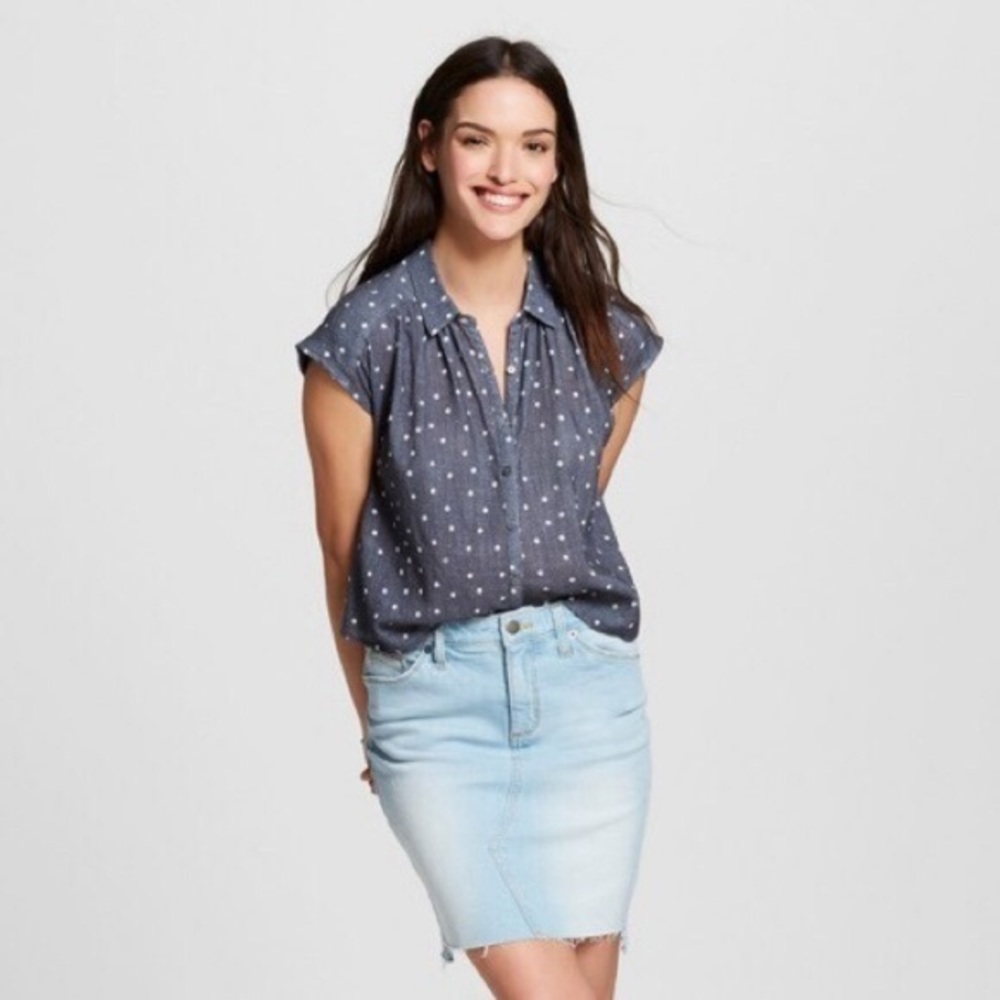 Universal Thread Polka Dot Top